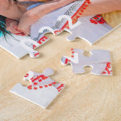 Moderne, benutzerfreundliche 9 Bilder Collage Foto Puzzle (Seite)