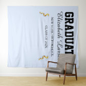 Moderne, benutzerspezifische Hintergrundinformatio Wandteppich (Beispiel (Horizontal))