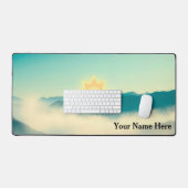 Moderne Bergkette Professional Schreibtischunterlage (Tastatur & Maus)