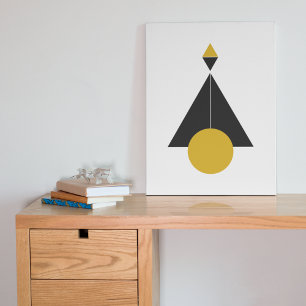 Moderne Bergkunst Leinwanddruck