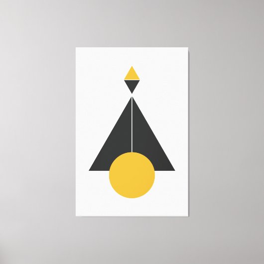 Moderne Bergkunst Leinwanddruck (Vorderseite)