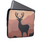 Moderne Bergmalerei Laptopschutzhülle (Vorne Rechts)