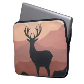 Moderne Bergmalerei Laptopschutzhülle (Vorderseite Links)