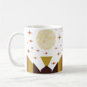 Moderne Bergwelt des Mittelalters Kaffeetasse (Links)