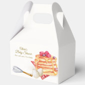 Moderne Berry Pancake Egg Whisk Brunch Babydusche Geschenkschachtel (Vorderseite)