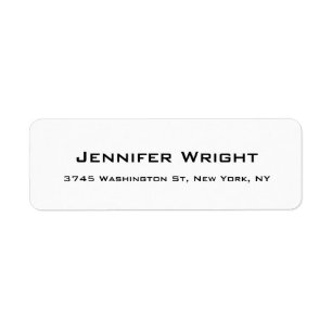 Moderne Beruflich Elegante Schlicht Schwarz-weiß