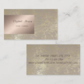 Moderne Beruflich Geometrie Visitenkarte (Vorne/Hinten)