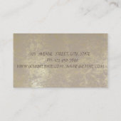 Moderne Beruflich Geometrie Visitenkarte (Rückseite)