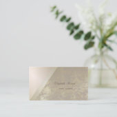 Moderne Beruflich Geometrie Visitenkarte (Stehend Vorderseite)