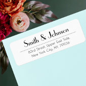 Moderne Beruflich Office Business Rücksendeadresse