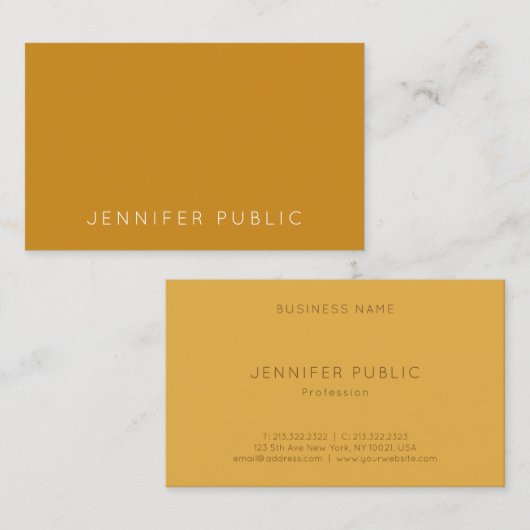 Moderne Beruflich Template Trend Farben Luxus Visitenkarte (Vorne/Hinten)