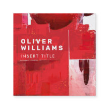 Moderne Berufliche Abstrakte Rot-Struktur