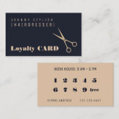 Moderne berufliche Artloyalitätskarte Treuekarte (Vorne/Hinten)