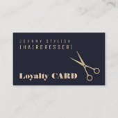 Moderne berufliche Artloyalitätskarte Treuekarte (Vorderseite)