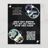 Moderne berufliche Autodetails Flyer (Hinten)