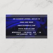 Moderne berufliche Automobil-Visitenkarte Visitenkarte (Rückseite)