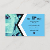 Moderne berufliche Autowaschanlage inspiriert Visitenkarte (Rückseite)