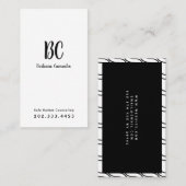 Moderne Berufliche Beratung, Therapeut, Visitenkarte (Vorne/Hinten)