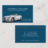 Moderne Berufliche Car Dealer Business Card Visitenkarte (Vorne/Hinten)