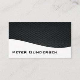 Moderne Berufliche Carbon Fiber Business Cards Visitenkarte