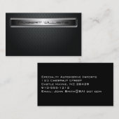 Moderne Berufliche Carbon Fiber Business Cards Visitenkarte (Vorne/Hinten)