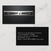 Moderne Berufliche Carbon Fiber Business Cards Visitenkarte (Vorne/Hinten)