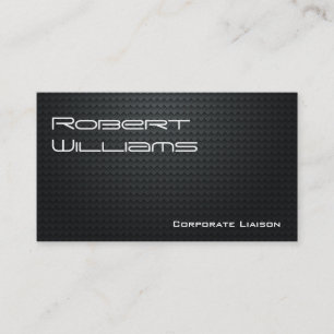 Moderne Berufliche Carbon Fiber Business Cards Visitenkarte