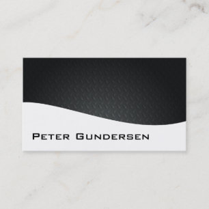 Moderne Berufliche Carbon Fiber Business Cards Visitenkarte