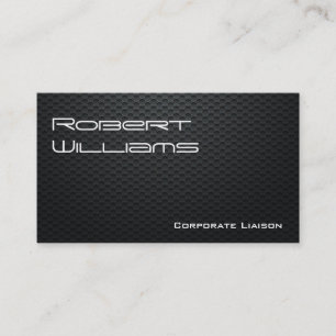 Moderne Berufliche Carbon Fiber Business Cards Visitenkarte