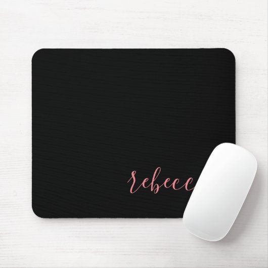 Moderne, Berufliche, einfache Namenspatze Mousepad (Mit Mouse)