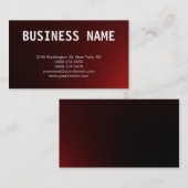 Moderne Berufliche, einfache Schlichte Visitenkart Visitenkarte (Vorne/Hinten)