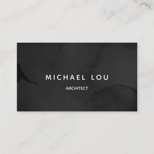 Moderne Berufliche, einzigartige Visitenkarte (Vorderseite)