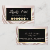 Moderne Berufliche Elegant Frame Loyalty Card Treuekarte (Vorne/Hinten)