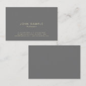 Moderne Berufliche Elegante, kreative UV-Matte Visitenkarte (Vorne/Hinten)