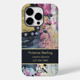 Moderne Berufliche, elegante Minimalistische Mixed Case-Mate iPhone 14 Pro Hülle