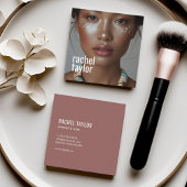 Moderne Berufliche Fotografie Quadratische Visitenkarte