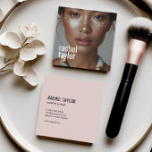 Moderne Berufliche Fotografie Quadratische Visitenkarte