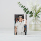 Moderne Berufliche Fotografie Visitenkarte (Stehend Vorderseite)