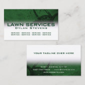 Moderne berufliche Gartenkarte Visitenkarte (Vorne/Hinten)