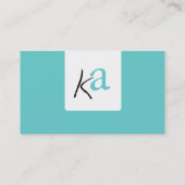 Moderne berufliche Geschäfts-Karte Visitenkarte (Rückseite)