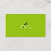 Moderne berufliche Geschäfts-Karte Visitenkarte (Rückseite)