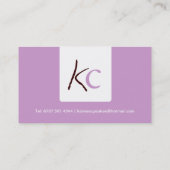 Moderne berufliche Geschäfts-Karte Visitenkarte (Rückseite)