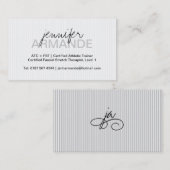 Moderne berufliche Geschäfts-Karte Visitenkarte (Vorne/Hinten)