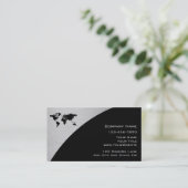 Moderne berufliche Geschäfts-Karten Visitenkarte (Stehend Vorderseite)