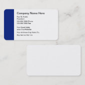 Moderne berufliche Geschäfts-Karten Visitenkarte (Vorne/Hinten)