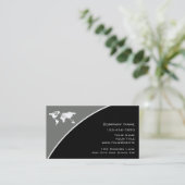 Moderne berufliche Geschäfts-Karten Visitenkarte (Stehend Vorderseite)