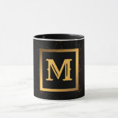 Moderne Berufliche Glasreparatur Mit Monogramm Tasse (Zentrum)