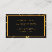 Moderne Berufliche Glasreparatur Visitenkarte (Rückseite)