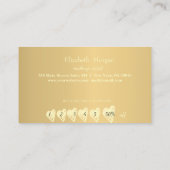 Moderne Berufliche Holografie, Golherz Treuekarte (Rückseite)