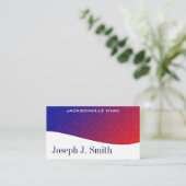 Moderne Berufliche HVAC-Visitenkarten Visitenkarte (Stehend Vorderseite)